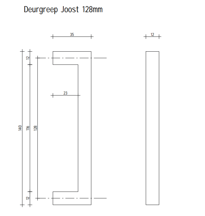 Maniglie per mobili Joost - otton - 128 mm - immagine 3