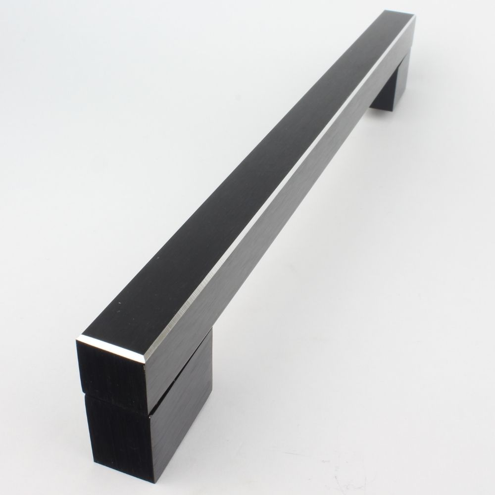 Maniglie per mobili Dennis - nero - 224 mm