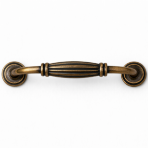 Alternative view of Maniglie per mobili Lio - bronzo antico - 96 mm