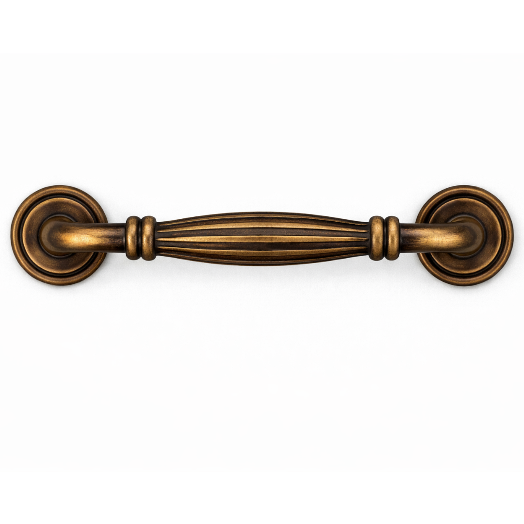 Maniglie per mobili Lio - bronzo antico - 128 mm - immagine 3